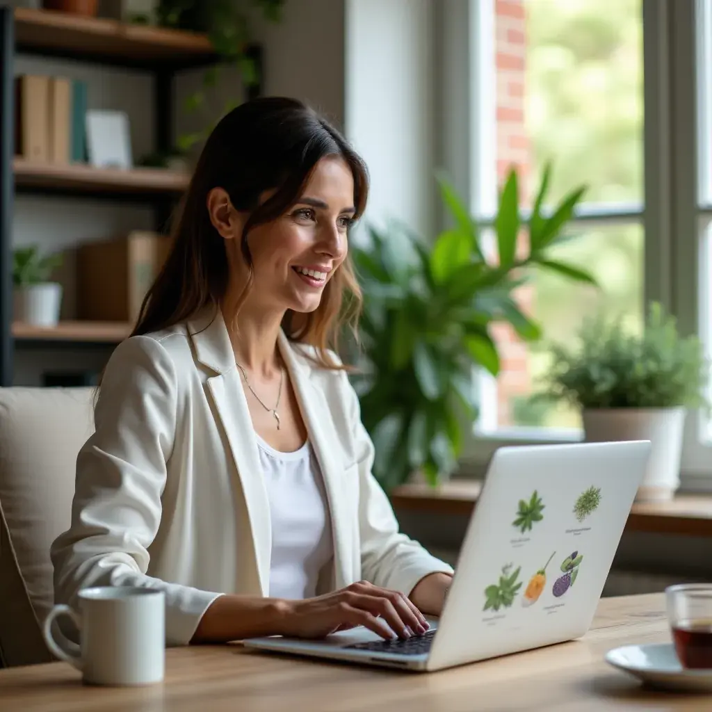 Az infúzió színes összetevői, mint a hibiszkusz és a bazsalikom