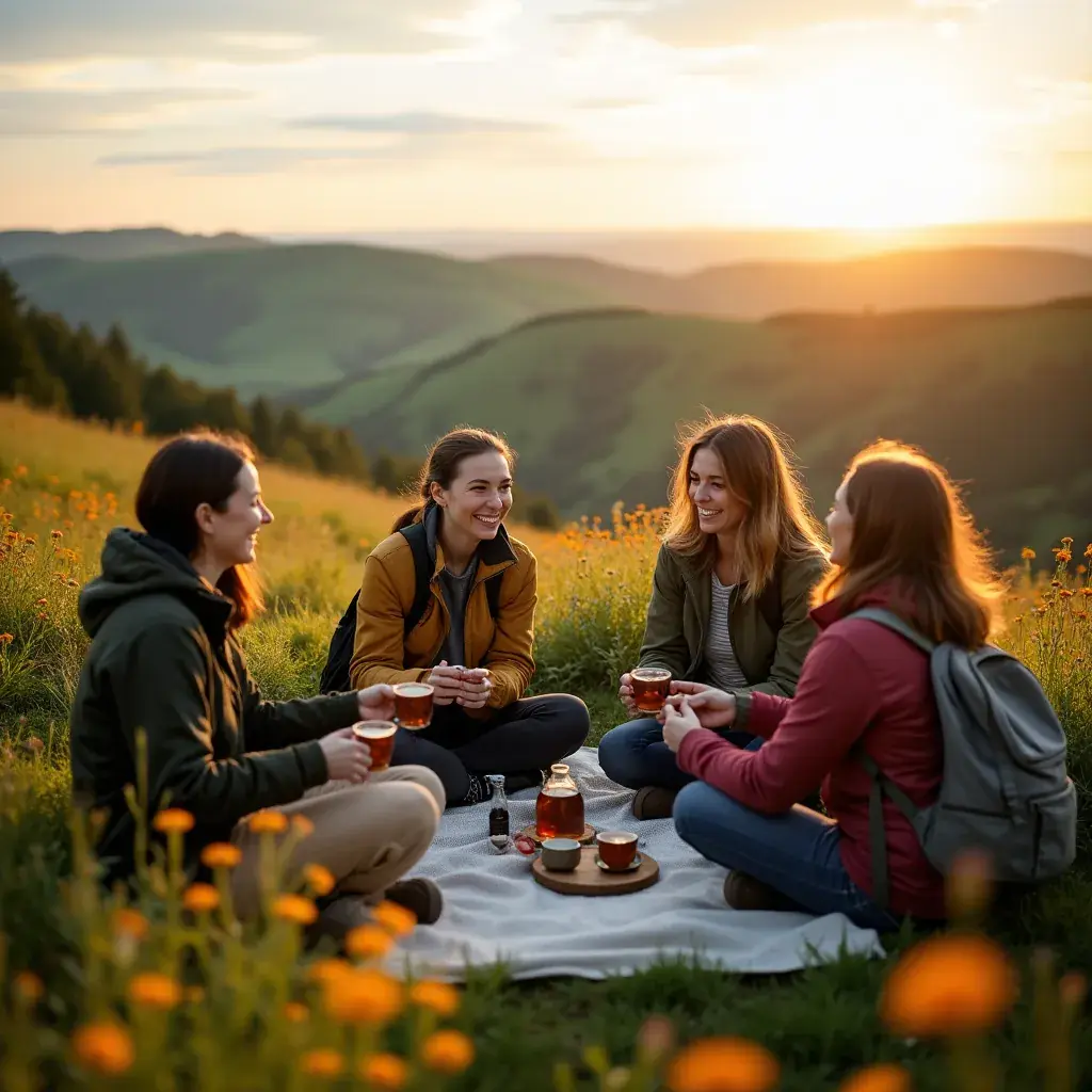 Teáscsésze mellett elhelyezett szív-egészségügyi információk